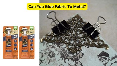 super glue fabric to metal|strongest permanent fabric.